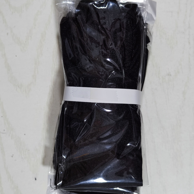 Small size children's black gloves elastic thin kindergarten Primary School students performance flag raising dance performance etiquette gloves spandex