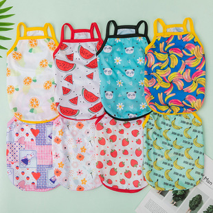 Dog Cat Clothes Cat Bizarre Fadou Pomei Small Dog New Vest Sling Dog Clothes Summer Thin