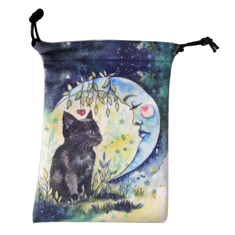 2023 New Composite Fleece Bag Bundle Pocket Christmas Halloween Gift Crystal Small Object Storage Gift Bag