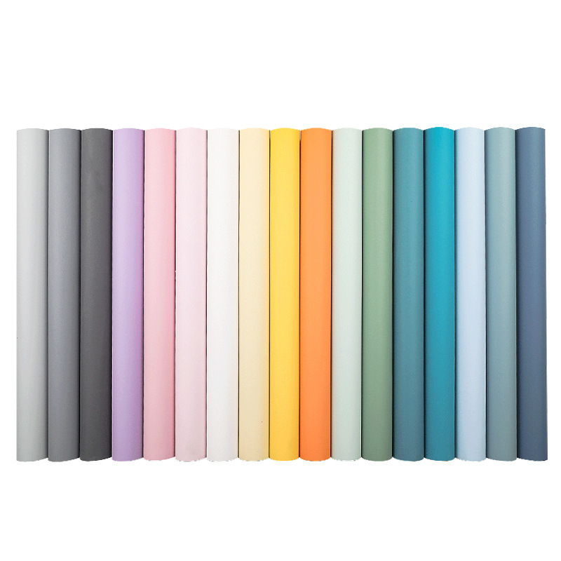 European-style Morandi Solid Color Diatom Mud Wallpaper Warm Furniture Renovation Bedroom Wall Background Wall Self-adhesive Wall Stickers