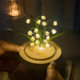 Suzuki Orchid Night Light Decoration Handmade diy Material Bag Decoration Glass Garden Bedroom Ornaments Birthday Gift