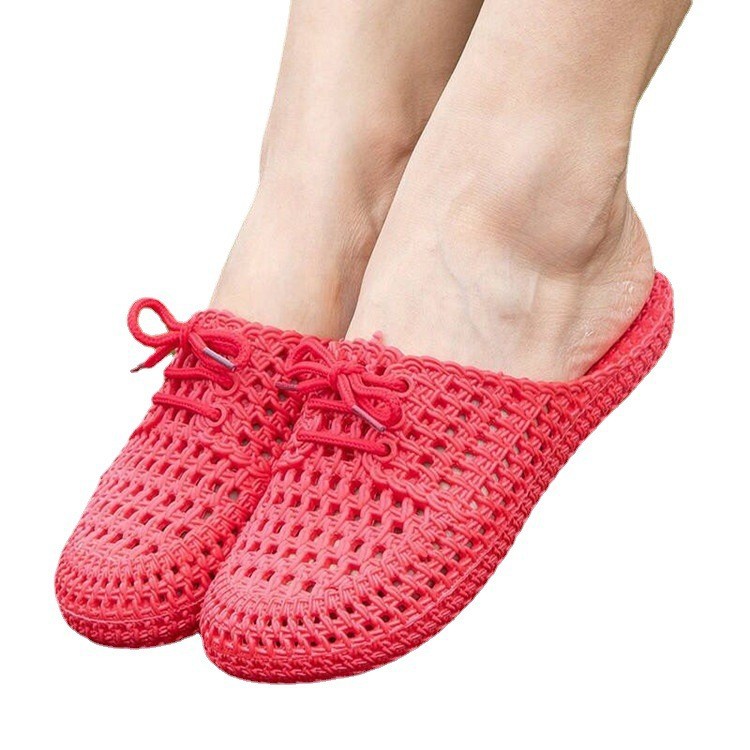 2023 sandals and slippers summer wholesale ladies thick bottom bathroom bow home shoes soft bottom a generation of spot batch