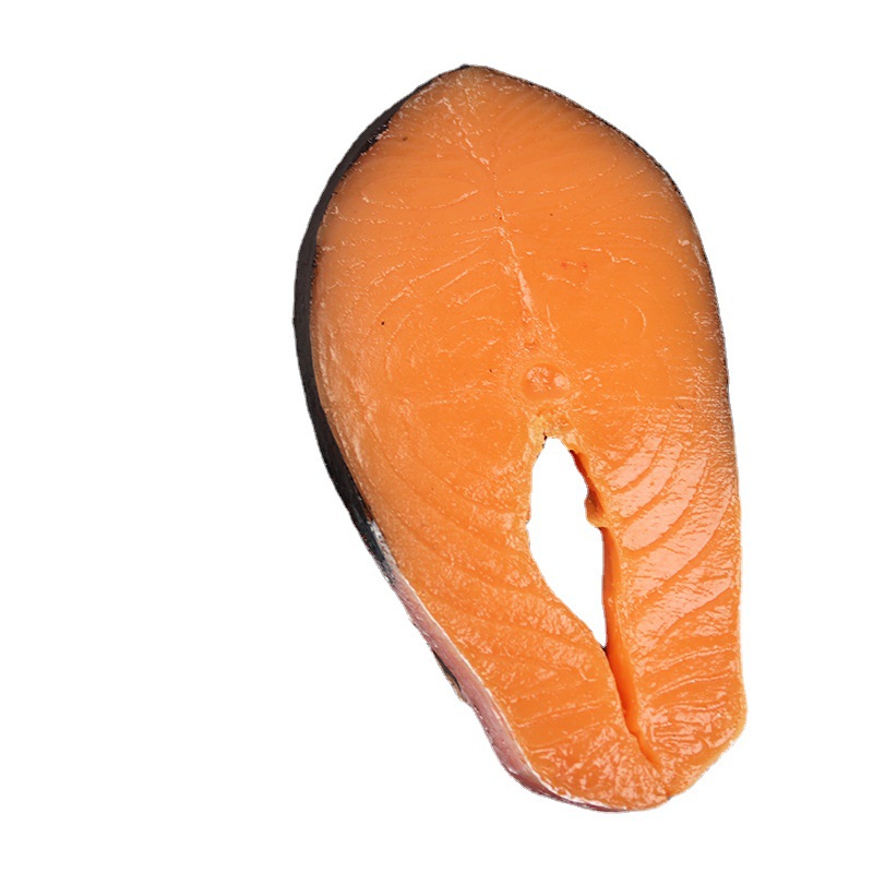 Simulation Sushi Model Simulation Salmon Cuisine Daily Material Simulation Salmon Slice Four Pieces of Food Model