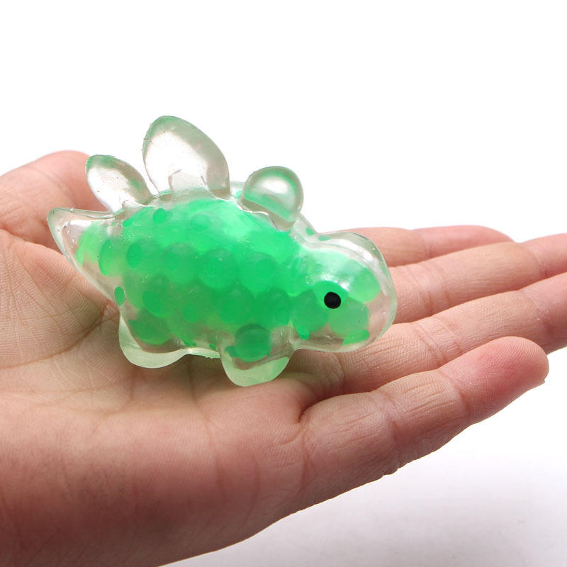New cross-border bead ball dinosaur pinch music creative vent decompression decompression tpr Halloween Christmas explosion toys