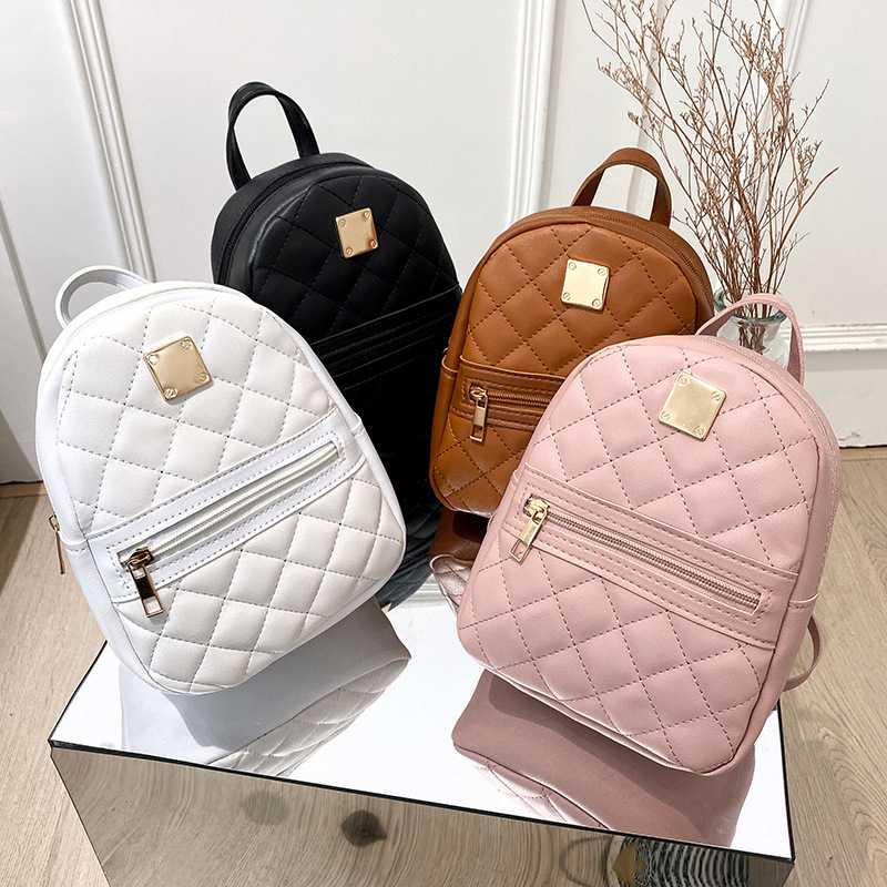 Bags 2023 Shishi diamond women's bag casual backpack small school bag portable shoulder crossbody mobile phone bag small bag wholesale