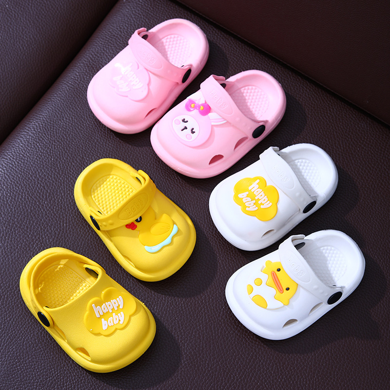Baby's Cave Shoes Children's Slippers Summer Boys and Girls Infant Non-slip Soft Bottom Indoor Anti-collision Children's Sandals and Slippers