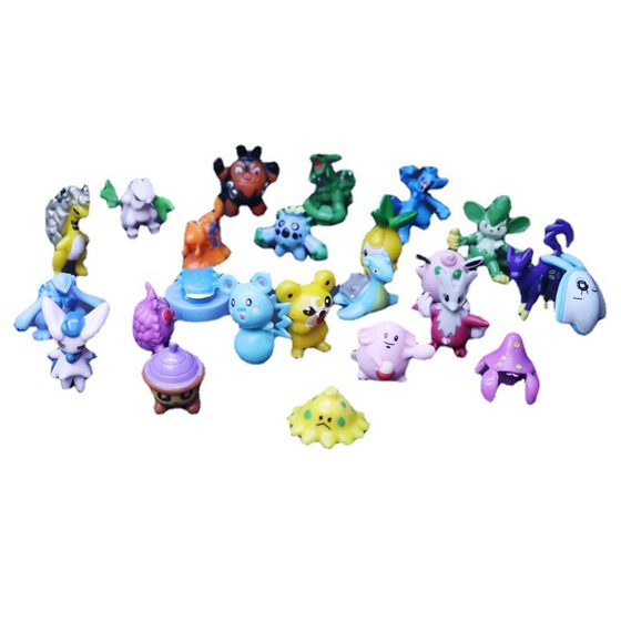 Cross-border Mini Pokemon Hand-made 144 Pocket Game Doll Doll Model Ornaments