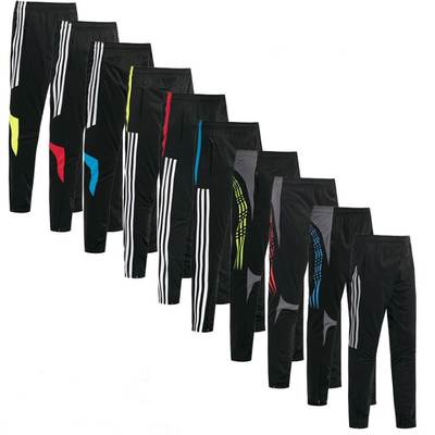 Wholesale sports trousers men's leggings football training pants leggings running fitness pants sports trousers