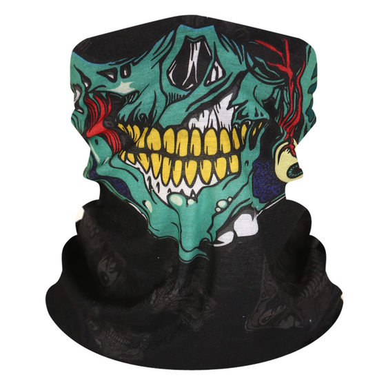 Headgear Men's Motorcycle Riding Mask Full Face Outdoor Sun Protection and Dust-proof Quick-drying 3D Helmet Headgear Scarf Face Towel