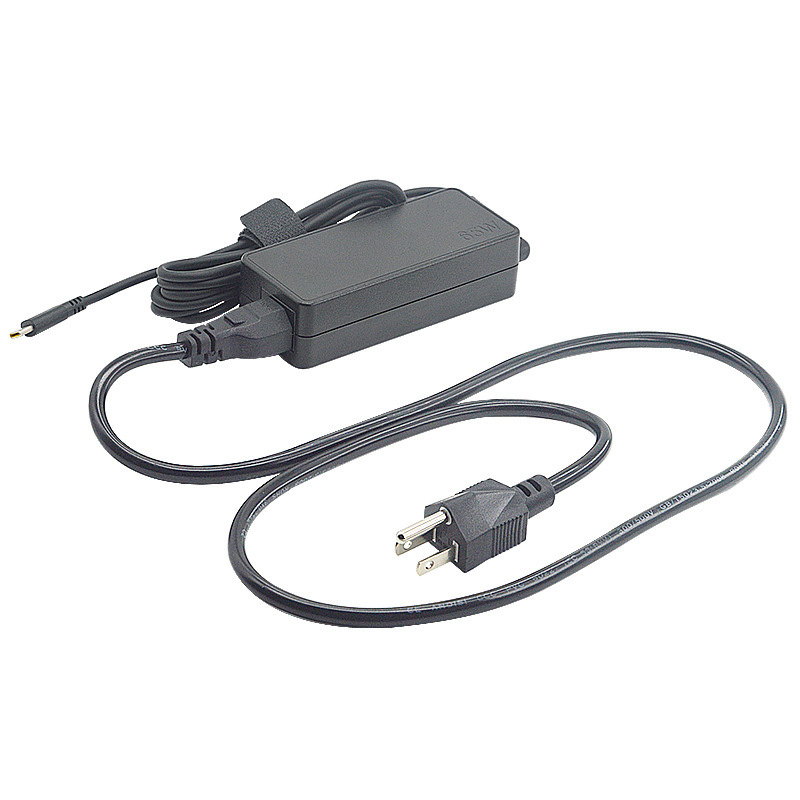 65W multi-function power adapter for Lenovo notebook PD Port fast charging mobile phone tablet charger