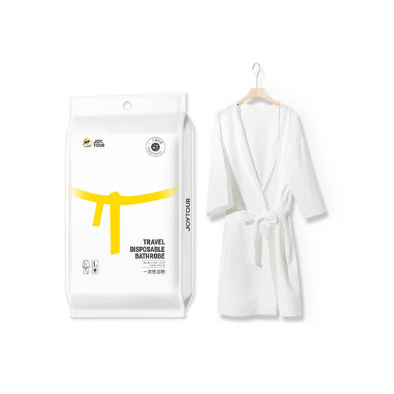 Business travel disposable hotel bathrobe portable long thick Japanese pajamas hotel disposable bathrobe wholesale