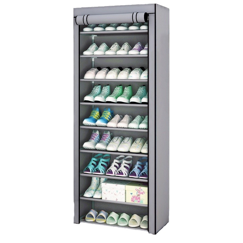 Multi-layer simple shoe cabinet cloth shoe cabinet dustproof storage shoe rack household multi-functional shoe cabinet dormitory shoe cabinet special offer practical