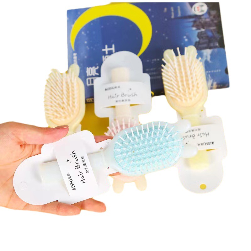 New candy color air cushion hair comb girl cute little girl portable small comb airbag massage comb wholesale