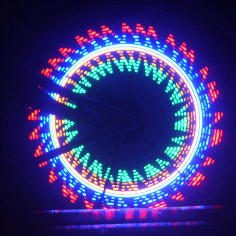 32led colorful Knight Hot Wheels mountain bike riding equipment bicycle wheel light cycling bicycle spoke Light