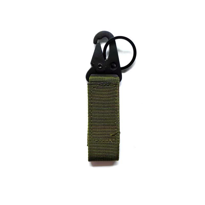 Spot multifunctional hawk key chain nylon hook military fan hook luggage belt hook key chain
