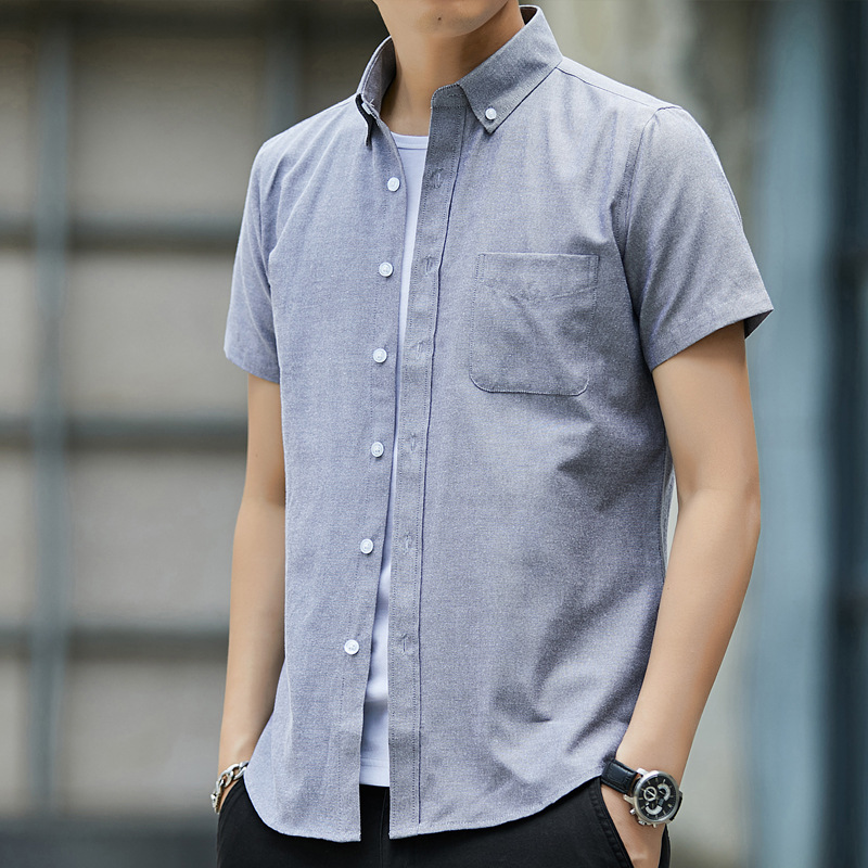 Short sleeve gray