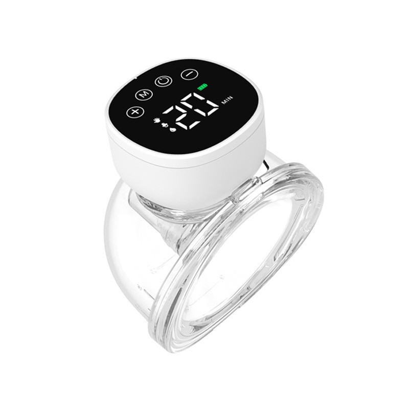 Cross-border Explosive Wearable Breast Suction Electric Portable Hand-free Bilateral Automatic One-piece Breast Suction