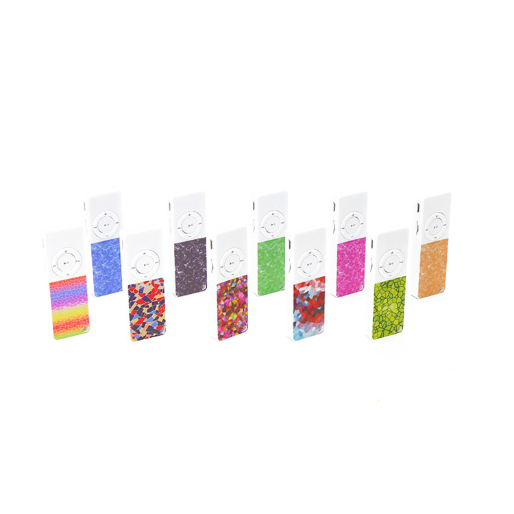 2023 new M38 burst crack card MP3 with external/external ring students running songs mp3 player mini