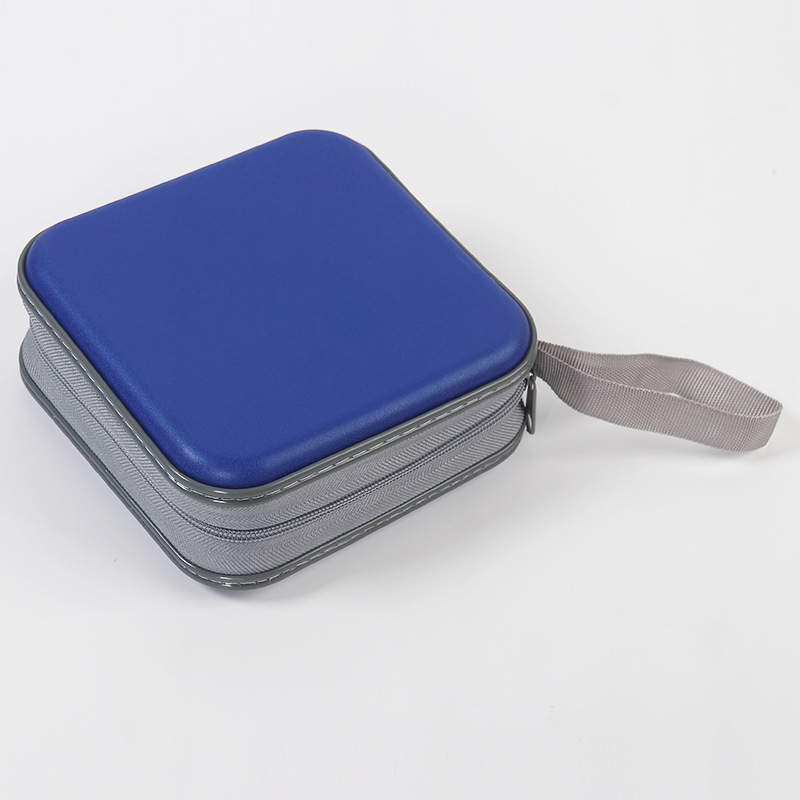 cd box cd storage plastic cd bag 40 pieces thick waterproof cd storage box portable car dustproof cd box