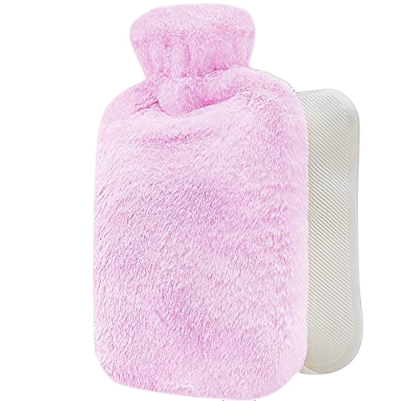 Spot water filling hot water bag rubber plush hand warmer hot water bottle hand warmer baby BS European standard certification