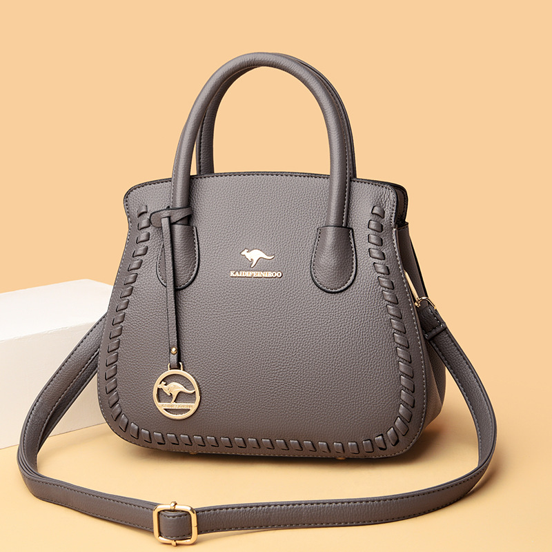 Bag Women's Bag New 2024 Crossbody Shoulder Bag Women's Mother's Handbag Women's Large Capacity European and American One-Piece Hair