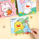 16-piece cartoon flat puzzle wholesale baby early education puzzle development boys and girls young children building blocks puzzle
