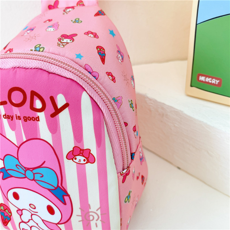 2024 New Children's Bag Ins Korean Spring and Summer Cartoon Chest Bag for Boys and Girls Lightweight Fashion Travel Crossbody Backpack