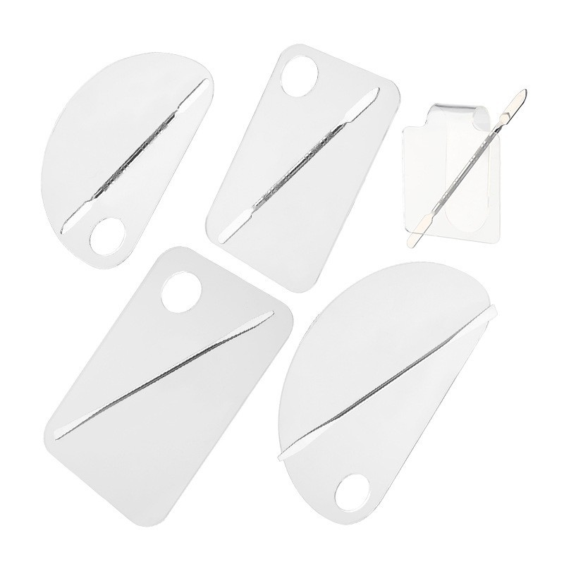 Spot wholesale stainless steel palette nail art makeup palette set Foundation painting makeup tools cross border