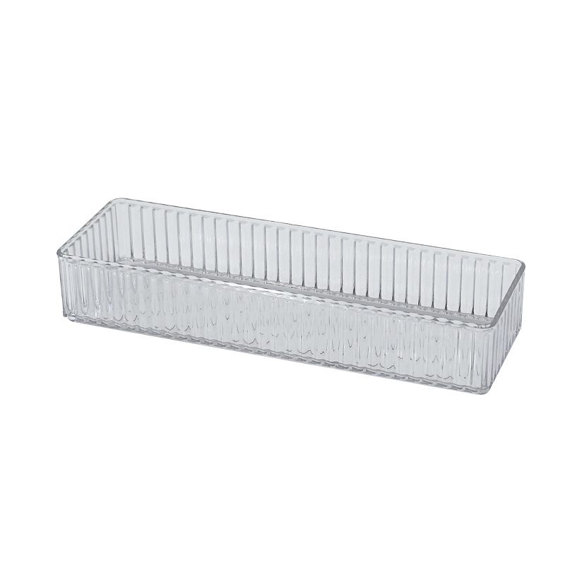 Dressing Table Built-in Cosmetic Storage Box Divided Drawer Type Acrylic Desktop Skin Care Organizer Storage Box Rack