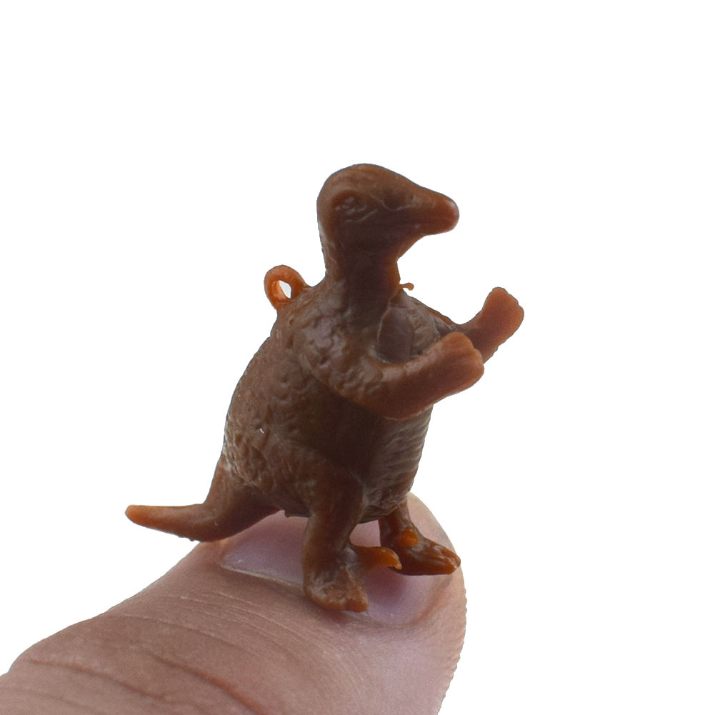 TPR Mini Dinosaur Toy Gashapon 3cm Jurassic Dinosaur Accessories Small Toy Cross-border Supply