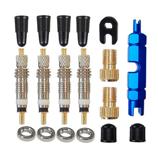 French valve core suit French mouth conversion combination bicycle American French wrench air nozzle cap repair tool