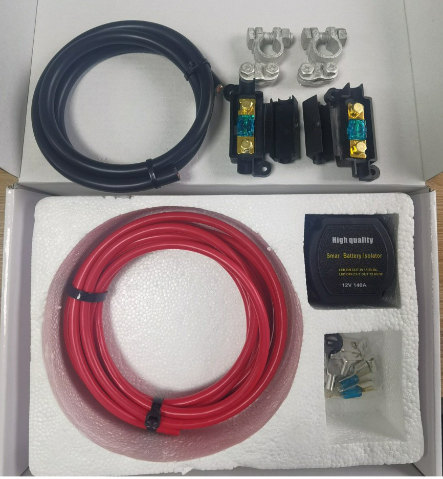 Various specifications 12V140A smart dual battery separator dual battery isolator controller sleeve