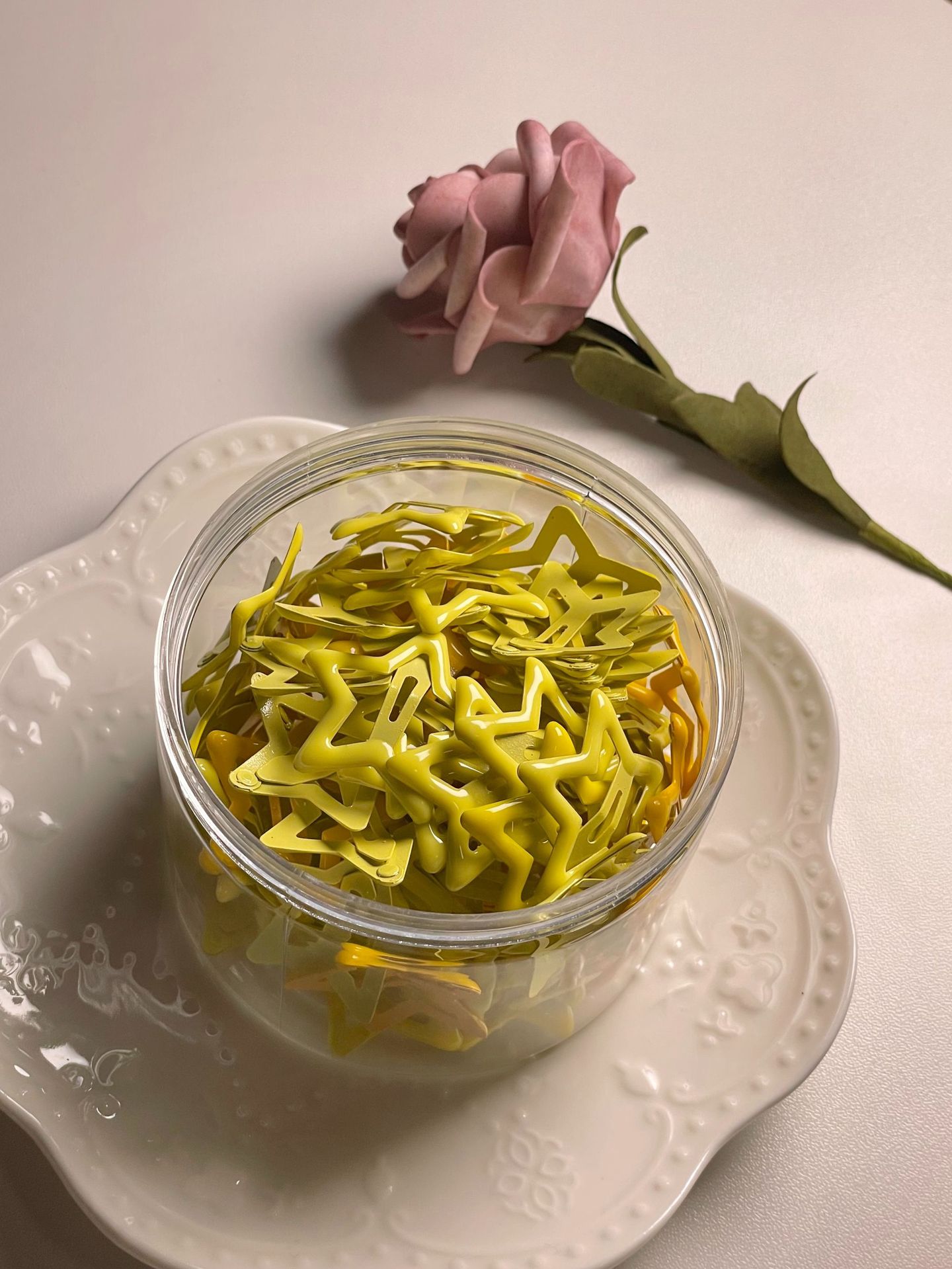 Cute Star Y2K Hairpin Women's Side Clip Bangs bb Clip Hairpin Children's Colorful Clip Side Clip Headwear_voghion.com