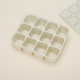 Beige twelve grid