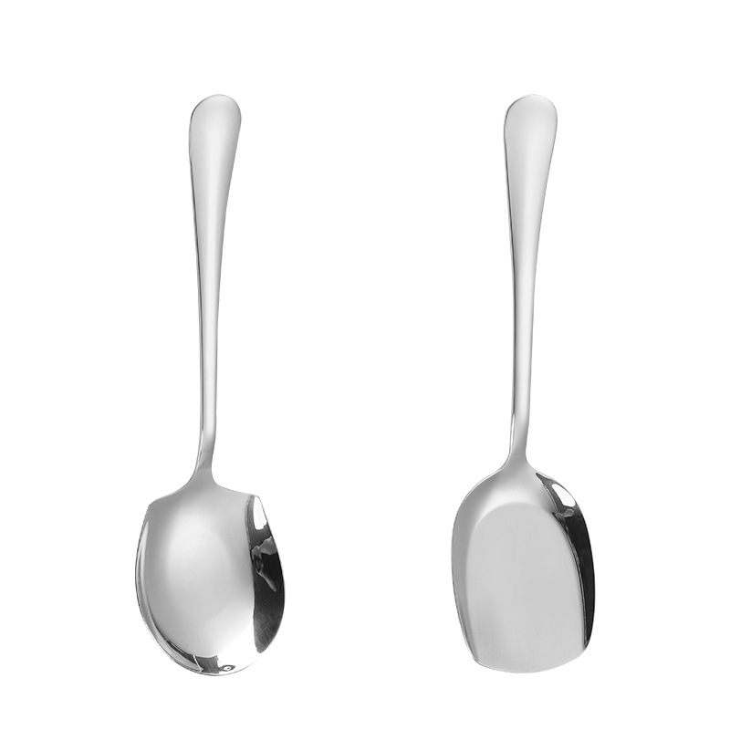 Hotel stainless steel large spoon thickened public Spoon restaurant service Spoon vegetable spoon household spoon meal spoon