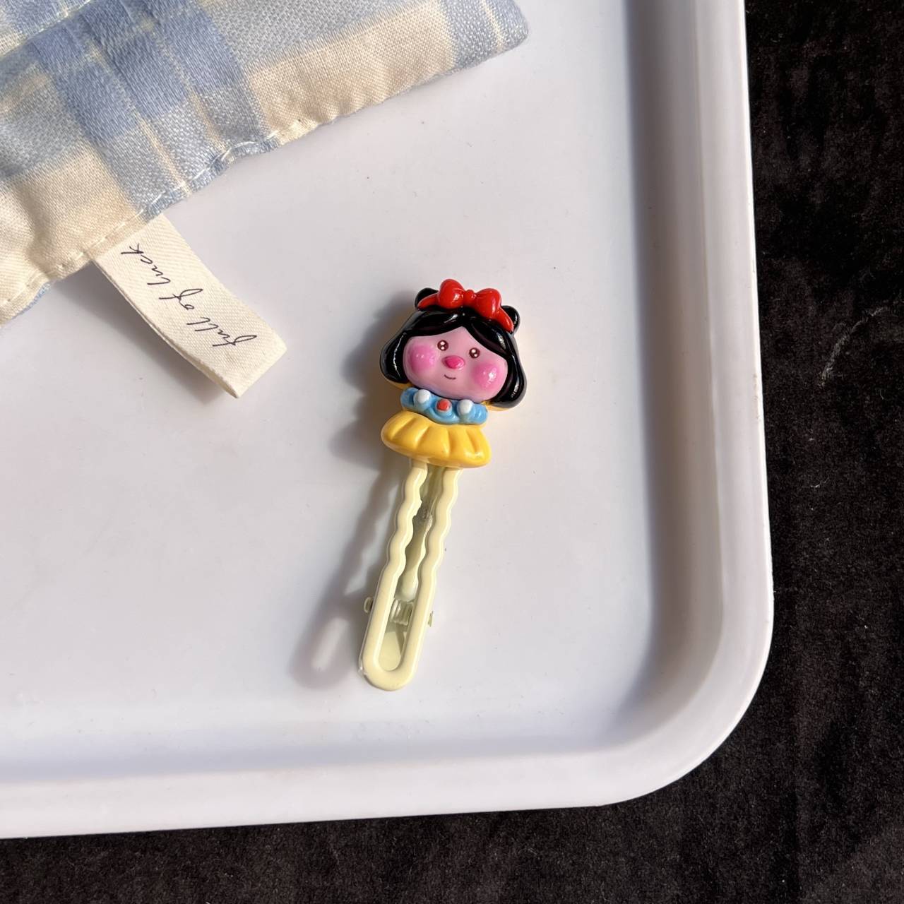 12 Forcina per capelli a forma di marmotta, carina, dolce, ragazza, forcina laterale a forma di cuore, giapponese e coreana, mini copricapo con clip laterale morbido per ragazza_voghion.com