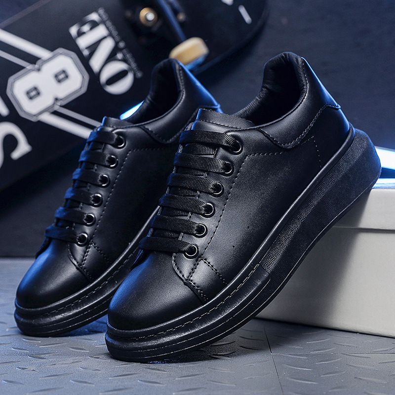 Classic men's shoes K888 nafei Macquin Internet celebrity White shoes men's platform Muffin Men's shoes student board shoes ins Macquin