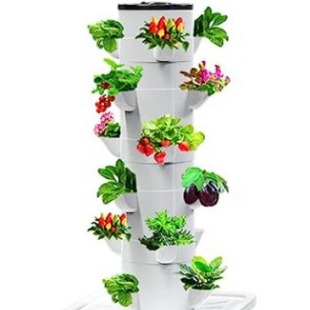 Cross-border hydroponic column tower soilless cultivation can bring plant lamp vegetable planting machine 10 holes 15 holes, 20 holes 25 holes, 30 holes