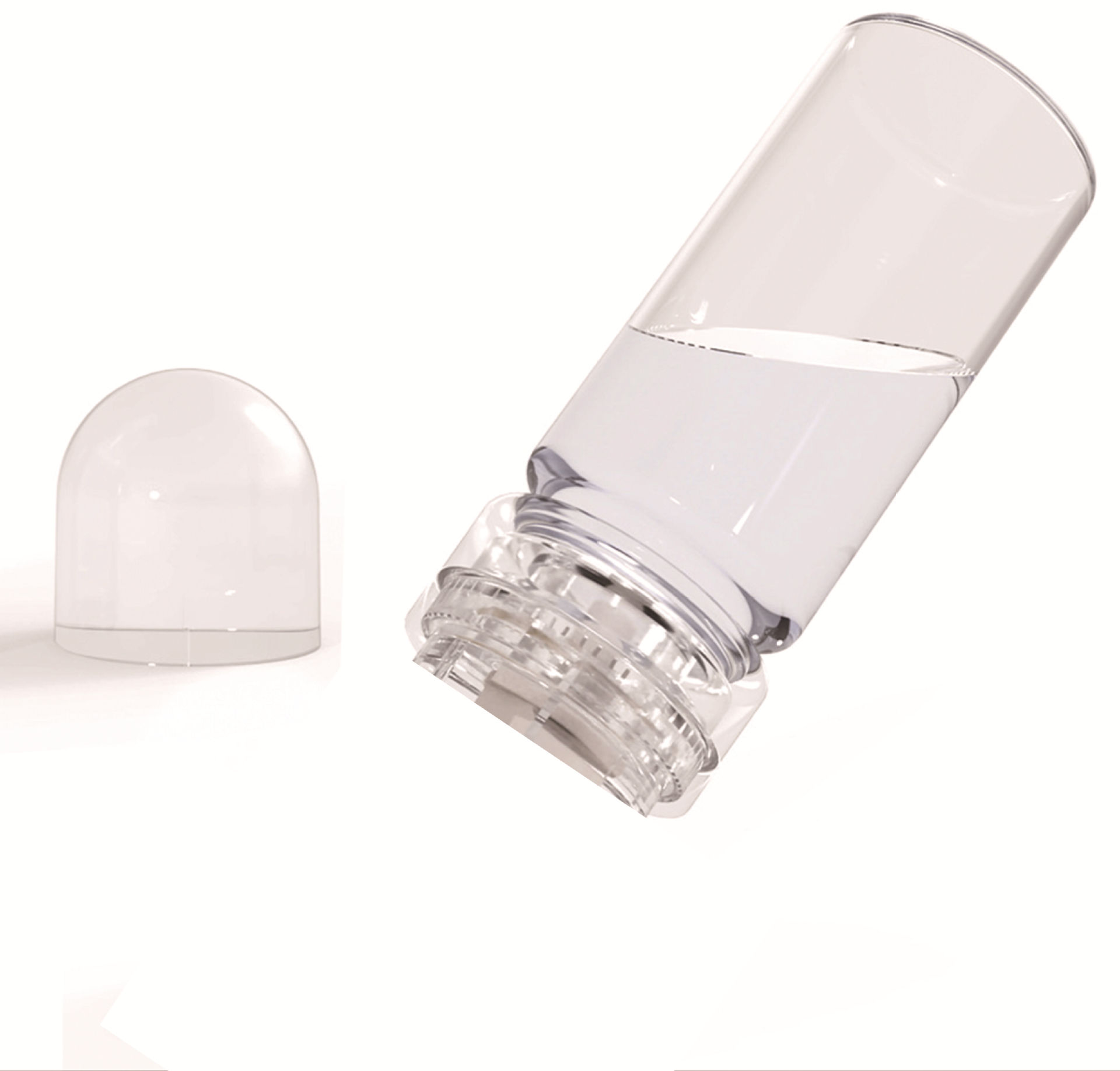 Factory supply gold roller glass bottle beauty automatic introduction instrument beauty roller glass bottle cap Accessories Wholesale