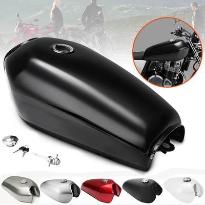 Universal CG125 motorcycle retro modified fuel tank kit no side hole with oil switch oil cap