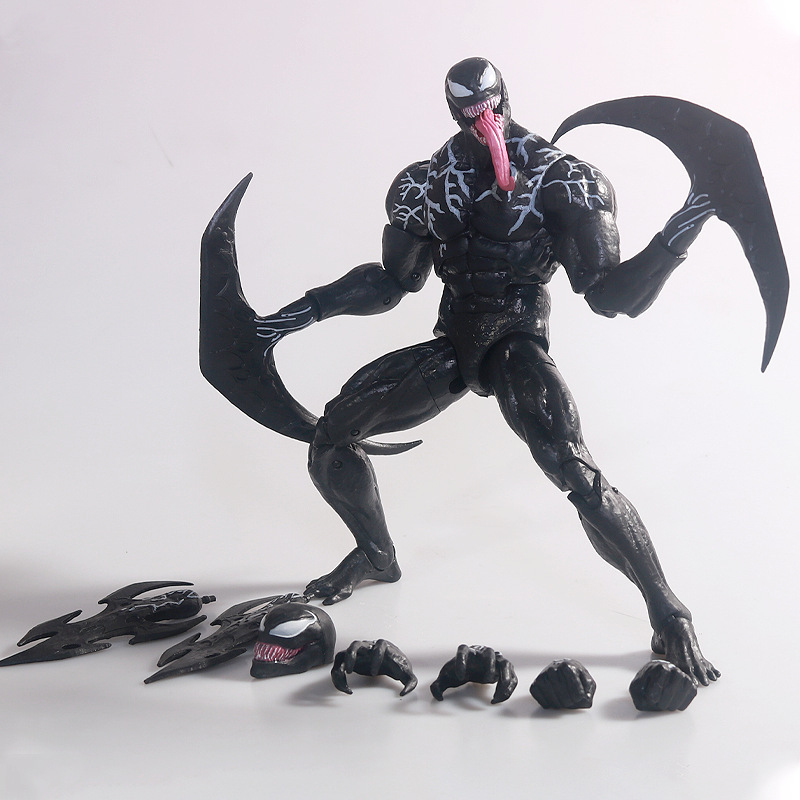 Venom Venom 2 massacre movie hand-made Joint movable model decoration Marvel Super Hero peripheral doll