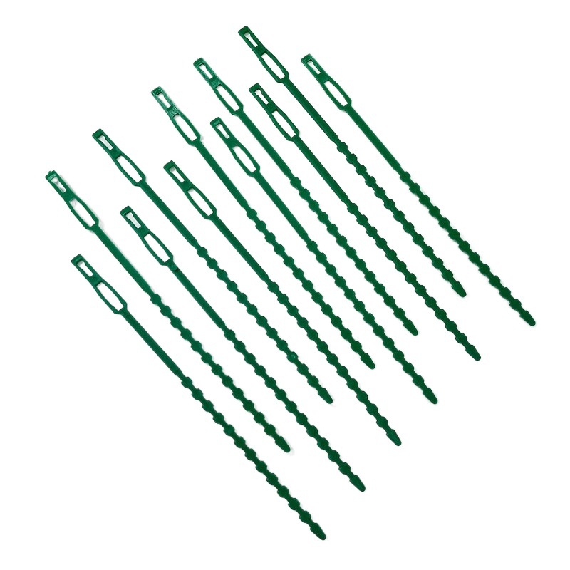 50 multi-functional ties fish bone spurs green ties garden fixed line gardening fish bone ties cable factory