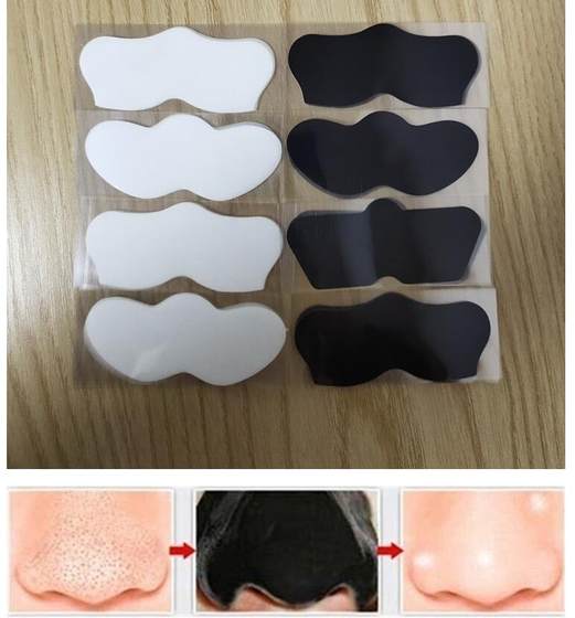 Factory 10 pieces of blackhead removing nasal paste cleaning powder pores blackhead removing nasal membrane