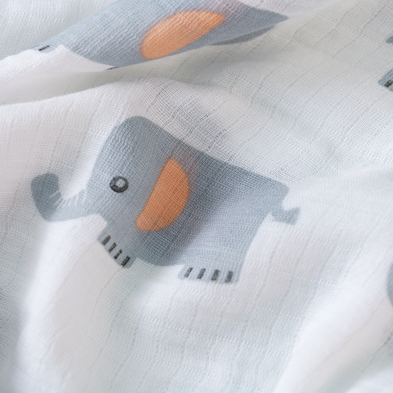 ins Gauze Wrong Towel Newborn Cotton Double Layer Cartoon Baby Blanket Cotton Newborn Baby Bath Towel Swaddle Towel