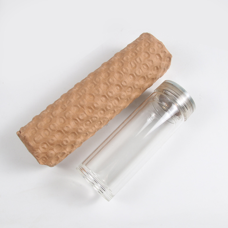 Source Factory Filler Bubble Paper Packaging Cushioning Environmentally Friendly Biodegradable Fragility Porcelain Packaging Pressure Bubble Paper