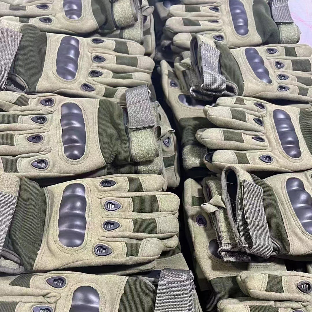 Oji full finger tactical gloves half finger hard shell joint protection warm anti-cutting military fans special military training combat gloves