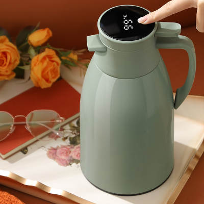 Warm Hot Water Bottle Coffee Pot Thermos Household Large Capacity Thermal Insulation Kettle Thermos Thermos Dust-proof Thermos Bottle