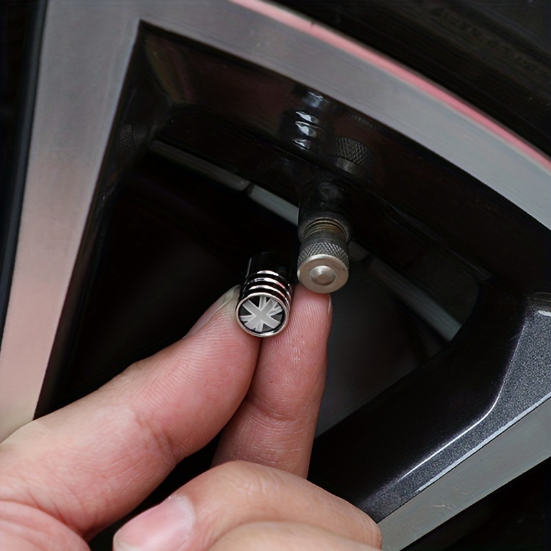 Foreign trade British flag valve cap British flag tire valve core cap personality logo valve cap valve