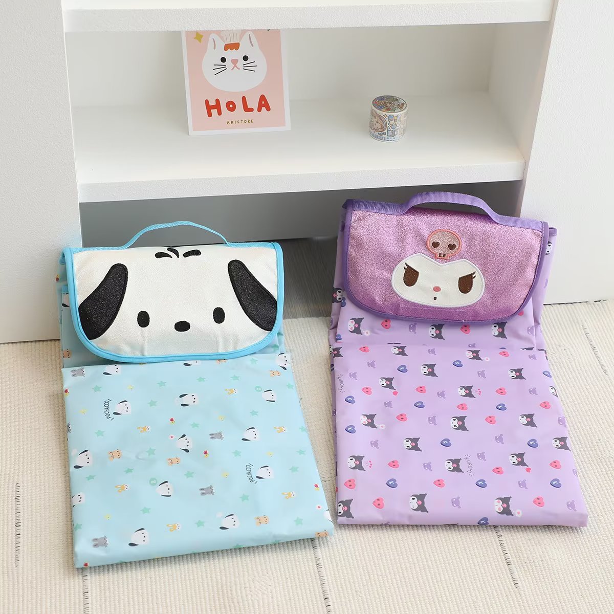 Cartoon Thickened Outdoor Mat Picnic Mat Portable Picnic Mat Folding Moisture-proof Mat Beach Camping Camping Mat