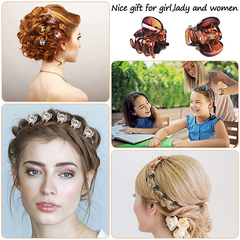 Hairpin female summer Princess head small hair clip hair accessories broken hair bangs clip claw hairpin hair clip headdress clip